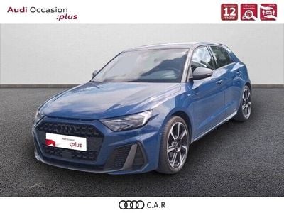 Bleu ascari métallisé Occasion 2023 Audi A1 Sportback S-Line Citadine | 28 490 € (Prix juste)
