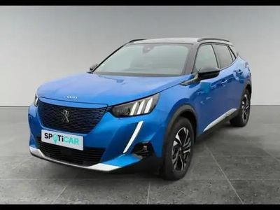 Bleu Occasion 2022 Peugeot e-2008 GT SUV | 19 490 € (Prix juste)