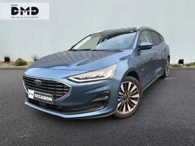 Bleu azur métallisé Occasion 2024 Ford Focus Business Edition Break | 23 980 € (Prix assez cher)
