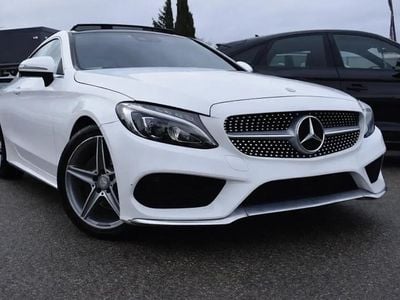 Blanc Occasion 2017 Mercedes C220 Coupé | 23 900 € (Prix assez cher)