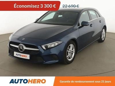 Bleu Occasion 2019 Mercedes A180 Berline | 19 390 € (Super prix)