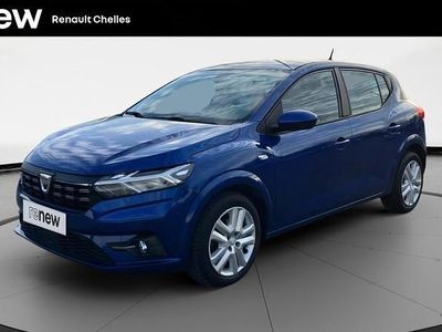 Bleu Occasion 2021 Dacia Sandero Comfort Citadine | 10 490 € (Bon prix)