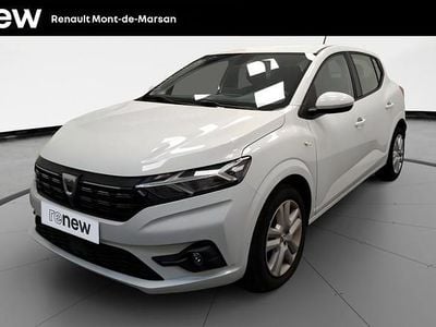 Blanc Occasion 2021 Dacia Sandero Comfort Citadine | 12 190 € (Bon prix)