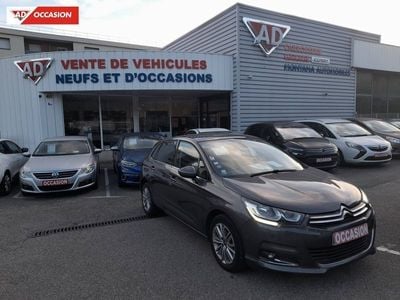 Gris Occasion 2016 Citroën C4 PureTech Berline | 10 990 € (Prix cher)