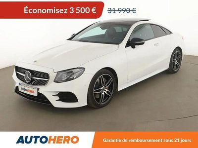 Blanc Occasion 2019 Mercedes E220 AMG line Coupé | 28 490 € (Super prix)