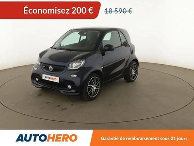 Bleu Occasion 2018 Smart ForTwo Coupé Brabus Xclusive Citadine | 18 390 €