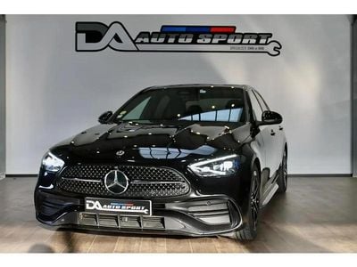 Noir Occasion 2022 Mercedes C220 AMG line Berline | 37 490 € (Prix juste)