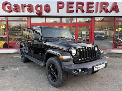Noir Occasion 2021 Jeep Wrangler Sahara SUV | 42 900 € (Super prix)