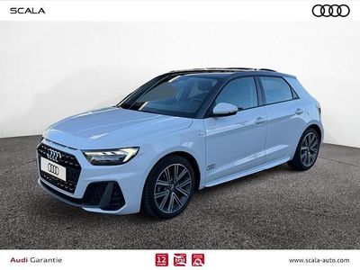 Occasion Audi A1 Sportback S-Line 116 ch (85 kW) 2019 Blanc glacier métallisé Citadine