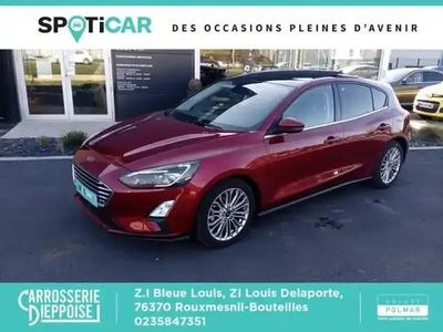 Occasion Ford Focus Titanium 152 ch (111 kW) 2020 Rouge Berline