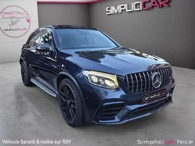 Occasion Mercedes GLC63 AMG AMG 510 ch (375 kW) 2018 Bleu Break