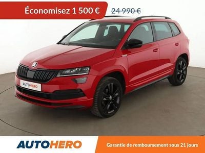 Rouge Occasion 2020 Skoda Karoq SportLine SUV | 23 490 € (Bon prix)