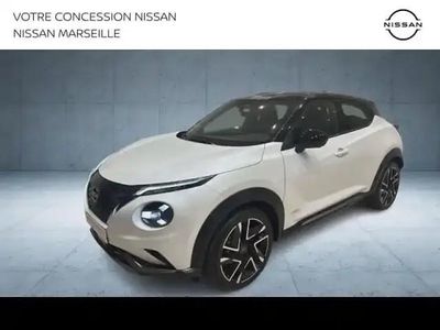 Blanc nacré+toit noir métallisé Occasion 2024 Nissan Juke SUV | 27 900 € (Prix cher)