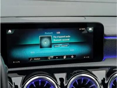 Occasion Mercedes CLA250e 160 ch (117 kW) 2021 Noir cosmos métallisé Berline