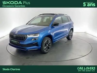 Bleu racing Occasion 2025 Skoda Karoq SUV | 36 890 € (Prix assez cher)