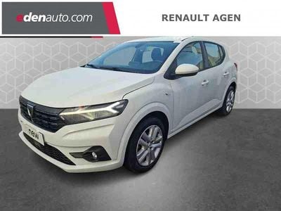 Occasion Dacia Sandero Comfort 101 ch (74 kW) 2021 Blanc Citadine