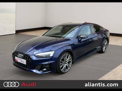 Bleu navarre métallisé Occasion 2024 Audi A5 Sportback S-Line Citadine | 57 450 €