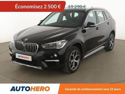 Noir Occasion 2018 BMW X1 xLine SUV | 16 790 € (Prix cher)