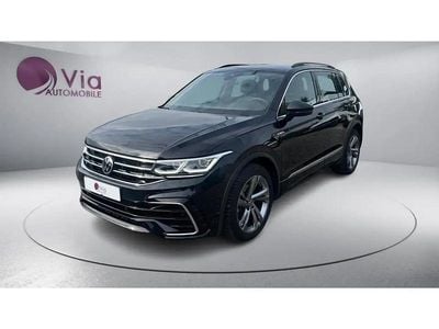 Noir Occasion 2021 VW Tiguan R-line SUV | 34 990 € (Prix juste)