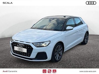 Occasion Audi A1 Sportback Design 116 ch (85 kW) 2025 Blanc glacier métallisé noir mythe métallisé Citadine