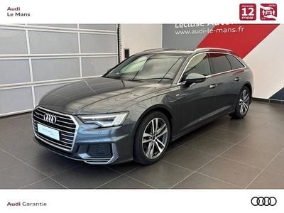 Occasion Audi A6 S-Line 204 ch (150 kW) 2021 Gris daytona nacré Break