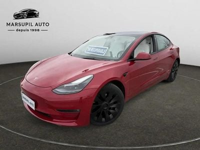 Rouge Occasion 2021 Tesla Model 3 Berline | 27 900 € (Bon prix)