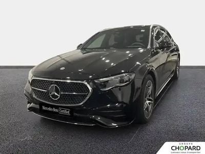 Obsidian black metallic paint Occasion 2025 Mercedes E220 Break | 78 900 €