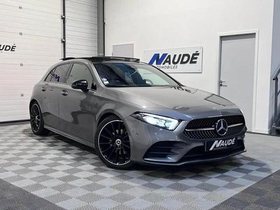 Gris Occasion 2019 Mercedes A180 AMG line Berline | 21 990 € (Prix cher)