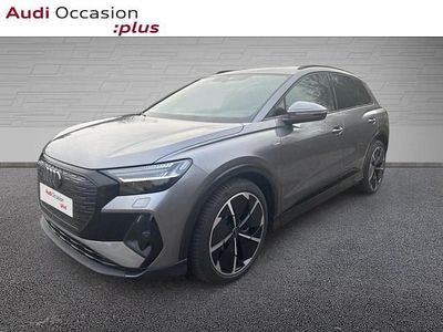 Gris typhon métallisé Occasion 2025 Audi Q4 e-tron S-Line SUV | 64 700 €