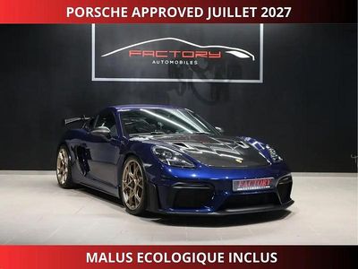 Occasion Porsche Cayman GT4 507 ch (372 kW) 2023 Bleu Coupé