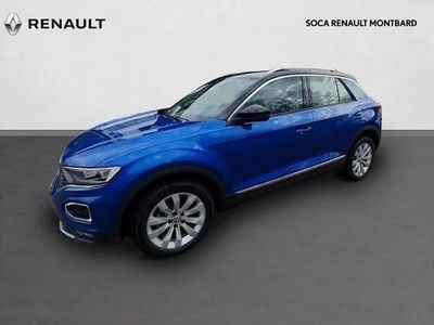 Bleu Occasion 2019 VW T-Roc SUV | 20 300 € (Prix juste)
