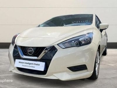 Beige Occasion 2021 Nissan Micra Acenta Citadine | 12 499 € (Bon prix)