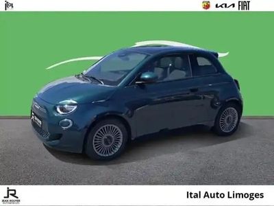 Ocean green métal Occasion 2023 Fiat 500e Citadine | 12 190 € (Bon prix)