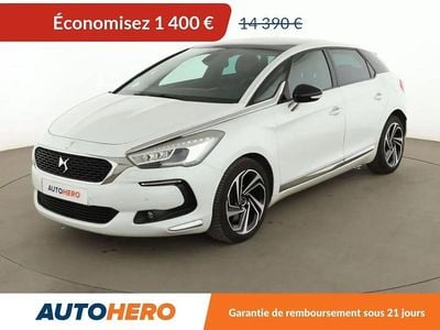 Blanc Occasion 2018 DS Automobiles DS5 So Chic Citadine | 12 990 € (Prix juste)