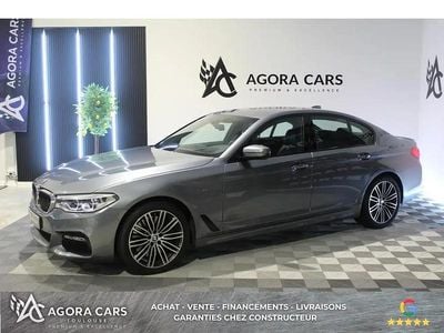 Occasion BMW 540 M Sport 340 ch (250 kW) 2017 Gris Berline