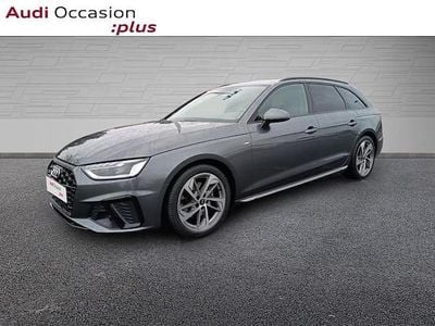 Gris daytona nacré Occasion 2024 Audi A4 S-Line Break | 39 697 € (Prix assez cher)