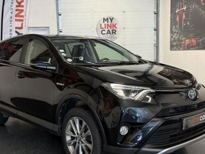 Occasion Toyota RAV4 Hybrid Lounge 197 ch (144 kW) 2018 Beige SUV
