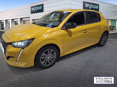 Occasion Peugeot 208 Style 75 ch (55 kW) 2022 Jaune Citadine
