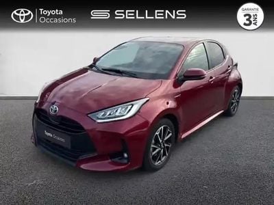 Occasion Toyota Yaris Hybrid Design 2020 Rouge allure Berline