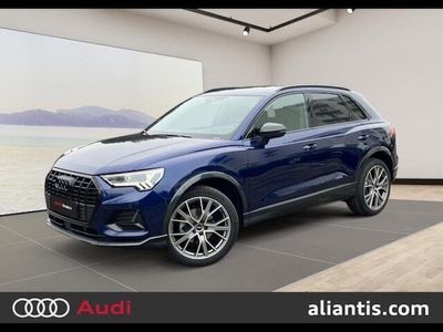 Bleu navarre métallisé Occasion 2023 Audi Q3 Design SUV | 43 779 € (Prix assez cher)