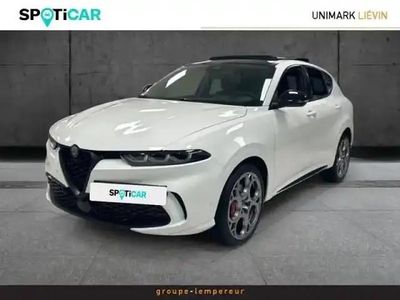 Blanc monterosa pastel/toit noir Occasion 2025 Alfa Romeo Tonale SUV | 48 590 €