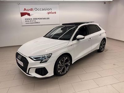 Blanc ibis Occasion 2024 Audi A3 Sportback e-tron S-Line Citadine | 32 990 € (Bon prix)