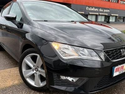 Noir Occasion 2015 Seat Leon FR Berline | 9 490 € (Bon prix)