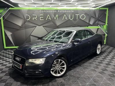 Occasion Audi Cabriolet Ambition 166 ch (122 kW) 2012 Bleu Cabriolet