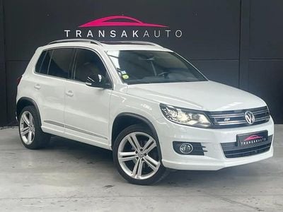 Blanc Occasion 2015 VW Tiguan Sportline SUV | 17 990 € (Prix assez cher)