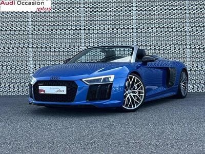 Bleu ara cristal Occasion 2018 Audi R8 Spyder Exclusive Cabriolet | 142 990 €
