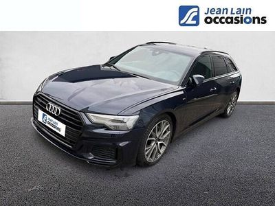 Bleu firmament métallisé Occasion 2023 Audi A6 S-Line Break | 38 990 € (Prix assez cher)