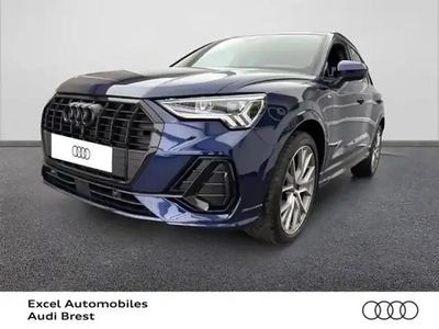 Occasion Audi Q3 Black Edition 150 ch (110 kW) 2024 Bleu navarre métallisé SUV