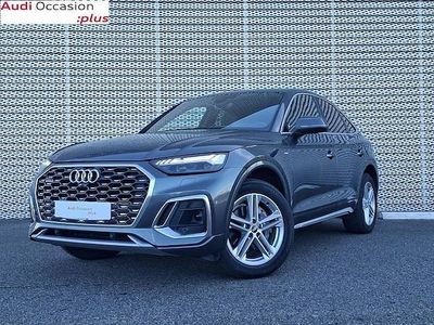 Gris daytona nacré Occasion 2022 Audi Q5 Sportback S-Line SUV | 40 590 € (Prix assez cher)
