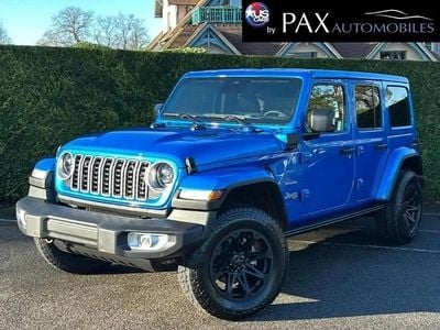 Occasion Jeep Wrangler Sahara 276 ch (202 kW) 2024 Bleu SUV